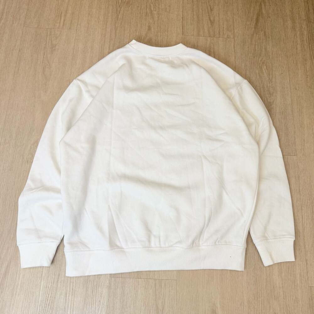 Size M Billabong Sun Groove Crewneck Sweatshirt In Antique White - Picture 7 of 9